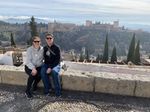 Selfie with Alhambra in the background