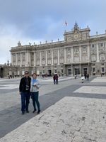 Selfie at Royal Palace of Madrid