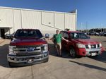 Brent trading in his Nissan Titan for a new Ford F350