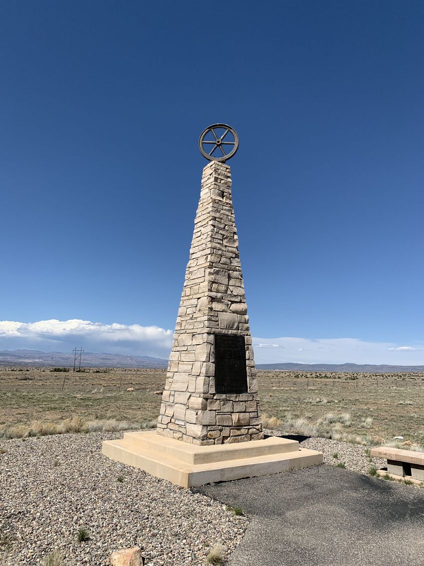 Mormon Battalion Monument off the highway