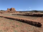 Mission church ruins at Pecos