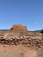 Historic ruins at Pecos